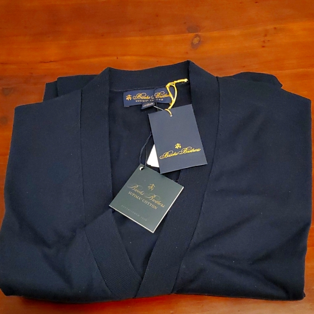 Brooks Brothers Supima cotton cardigan